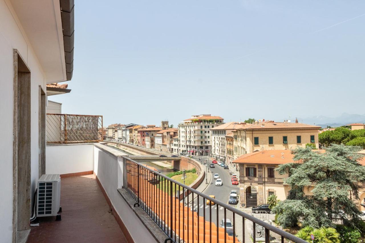 Modern Attics With Balconies And Panoramic View Apartment Pisa Exterior foto